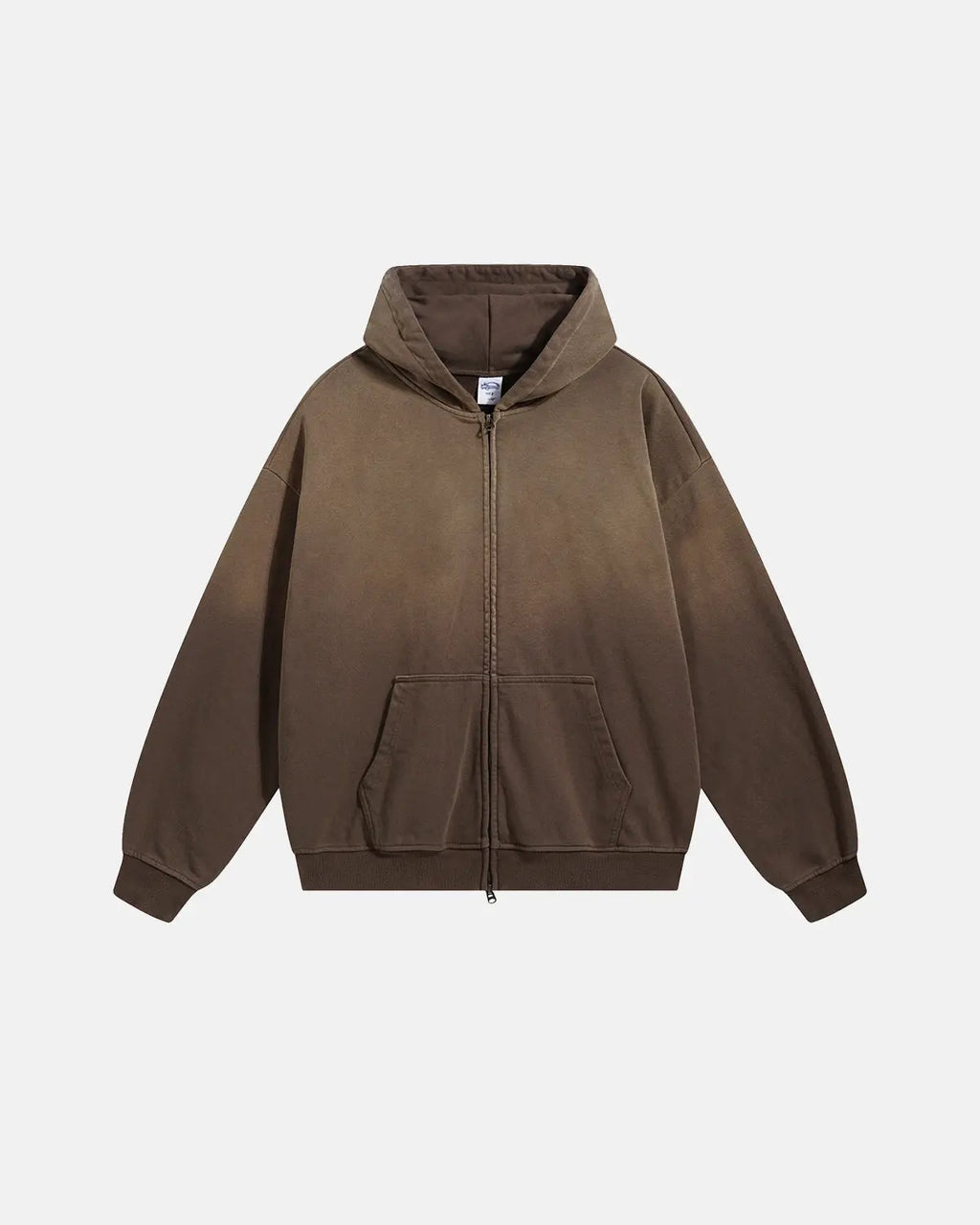 INFLATION Monkey Wash French Terry Zip Up Hoodies