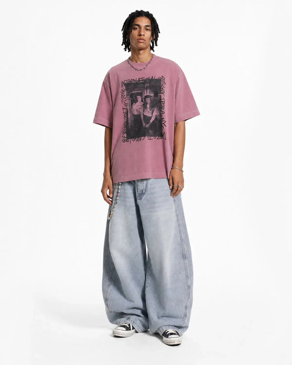 Vintage Graphic Washed Oversized T-Shirt | Inflation Streetwear
