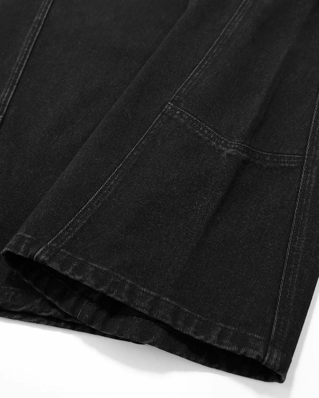 Acid Washed Black Barrel Jeans | Inflation Streetwear
