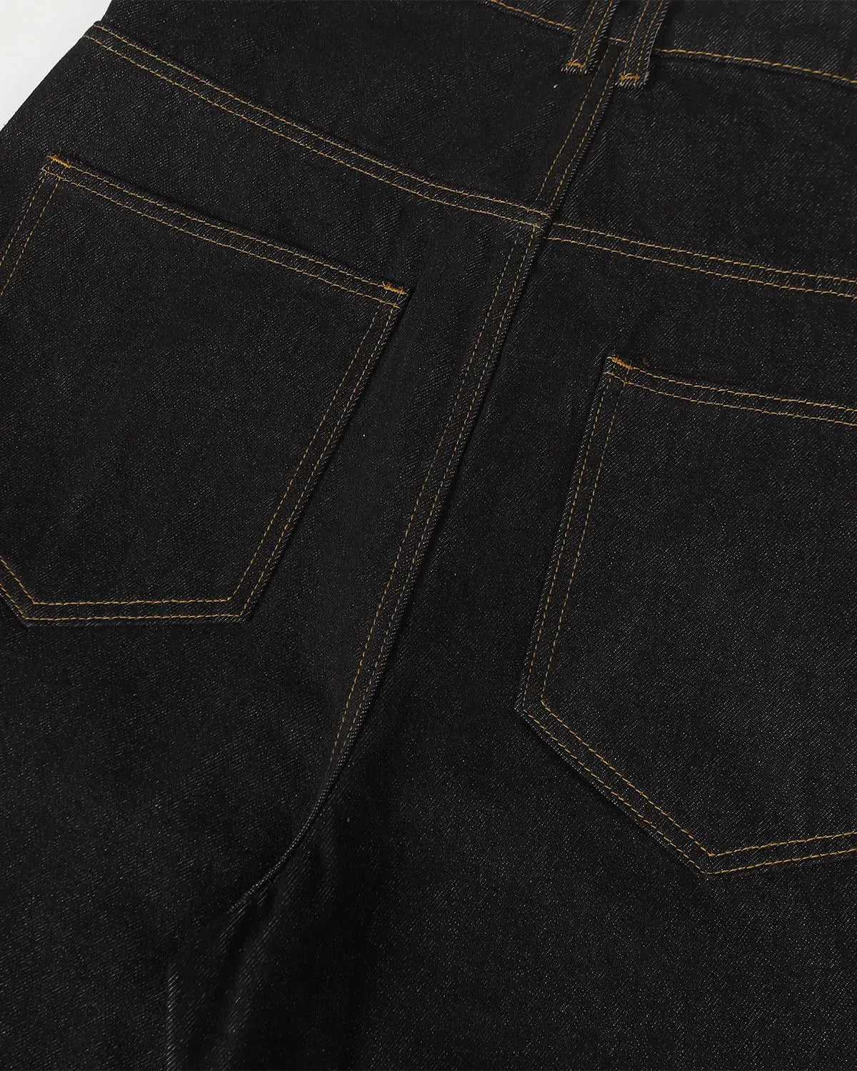Buttons Up Raw Baggy Jeans | Inflation Streetwear