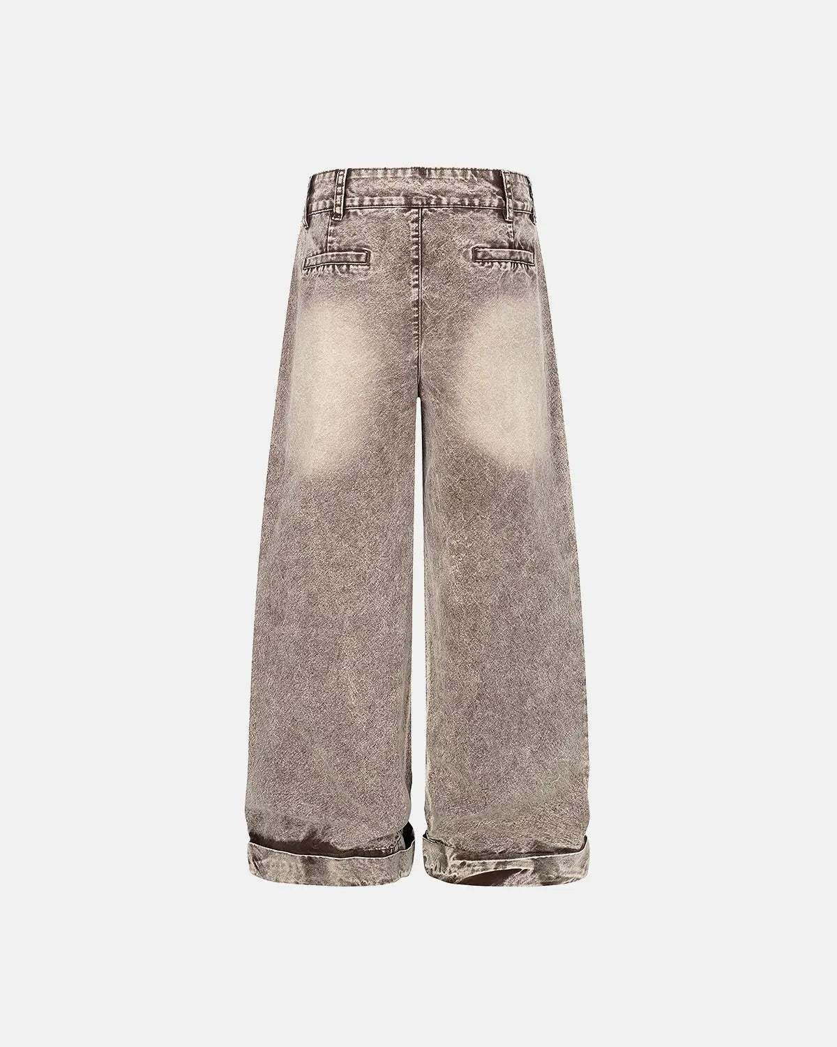 Retro Washed Wide Leg Baggy Jeans | Inflation Streetwear