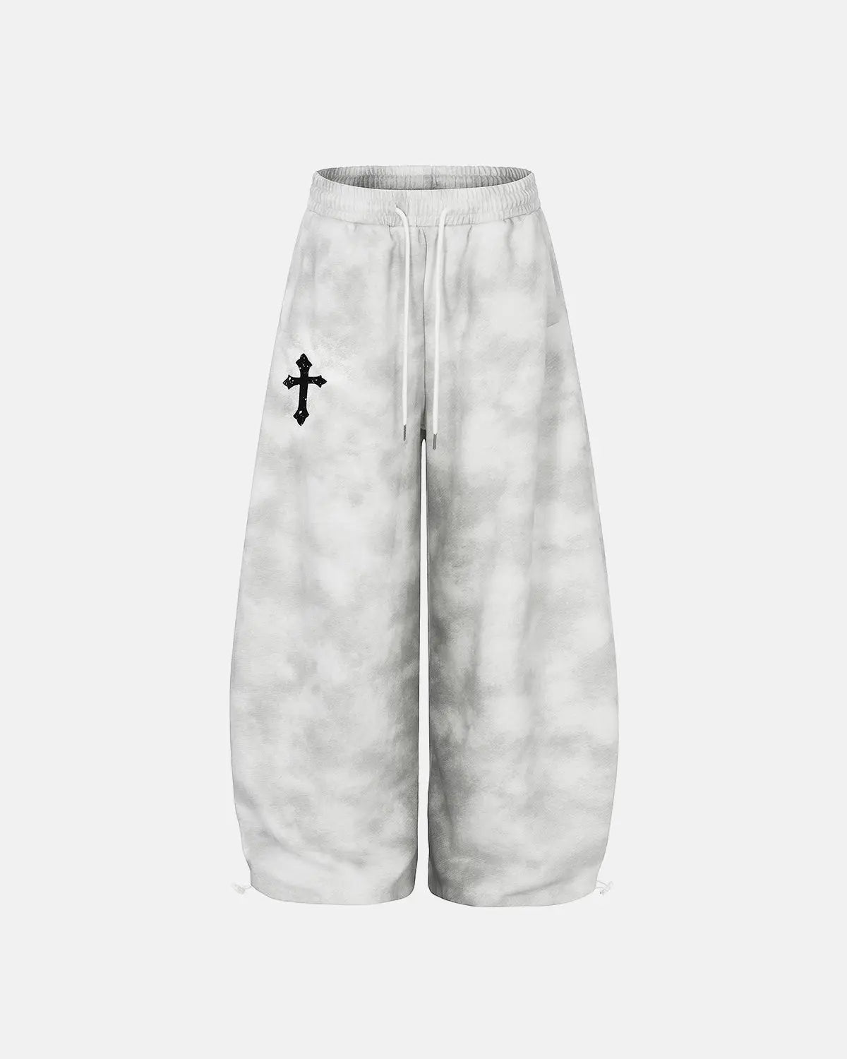 Washed Cross Barrel Sweatpants | Inflation Streetwear