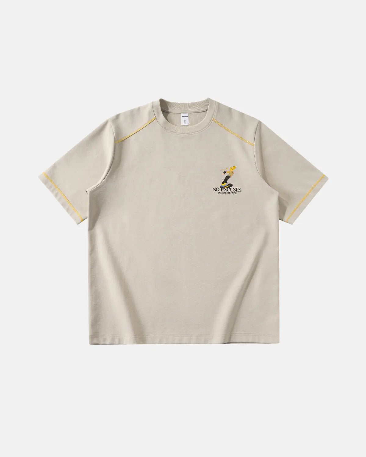 Contrast Stitching Graphic Tees | Inflation Streetwear