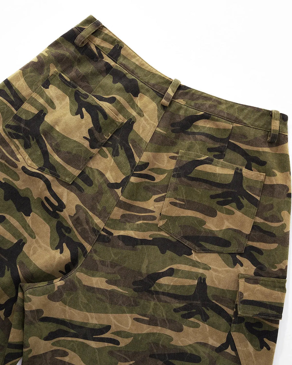 Camo Cargo Baggy Shorts | Inflation Streetwear