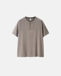 Old Money Relaxed Henley T-Shirt | Inflation Streetwear