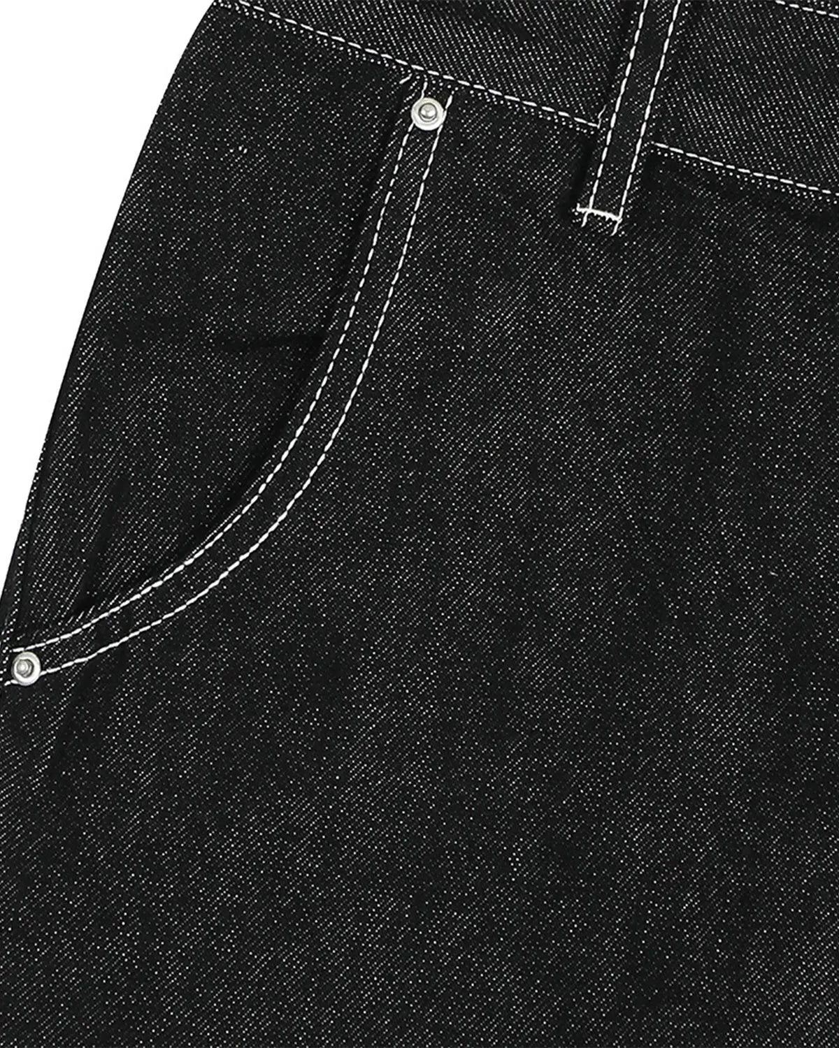 Raw Denim Cargo Longline Shorts | Inflation Streetwear