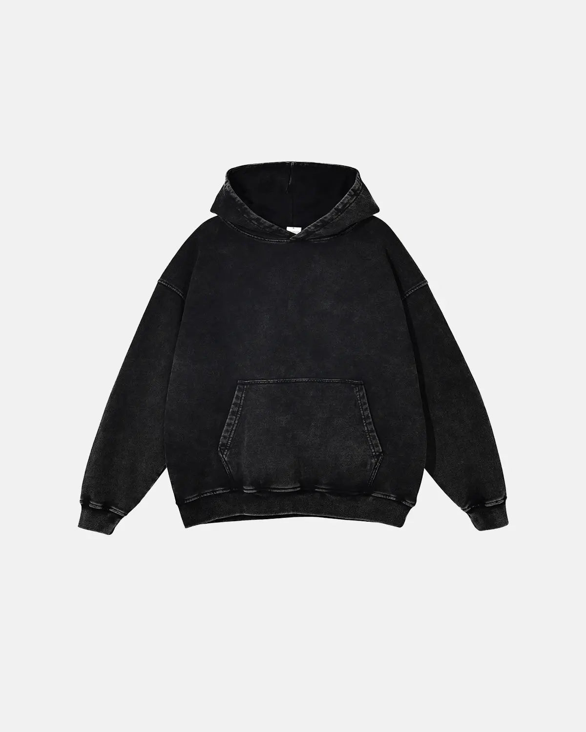 French Terry Washed Distressed Hoodies | Inflation Streetwear
