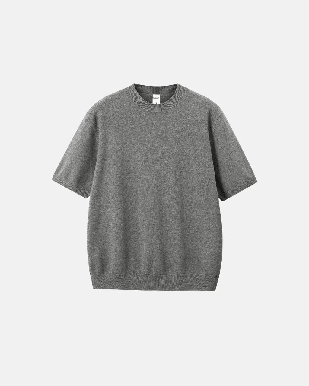 Knitwear Short-sleeved Crewneck Sweater | Inflation Streetwear