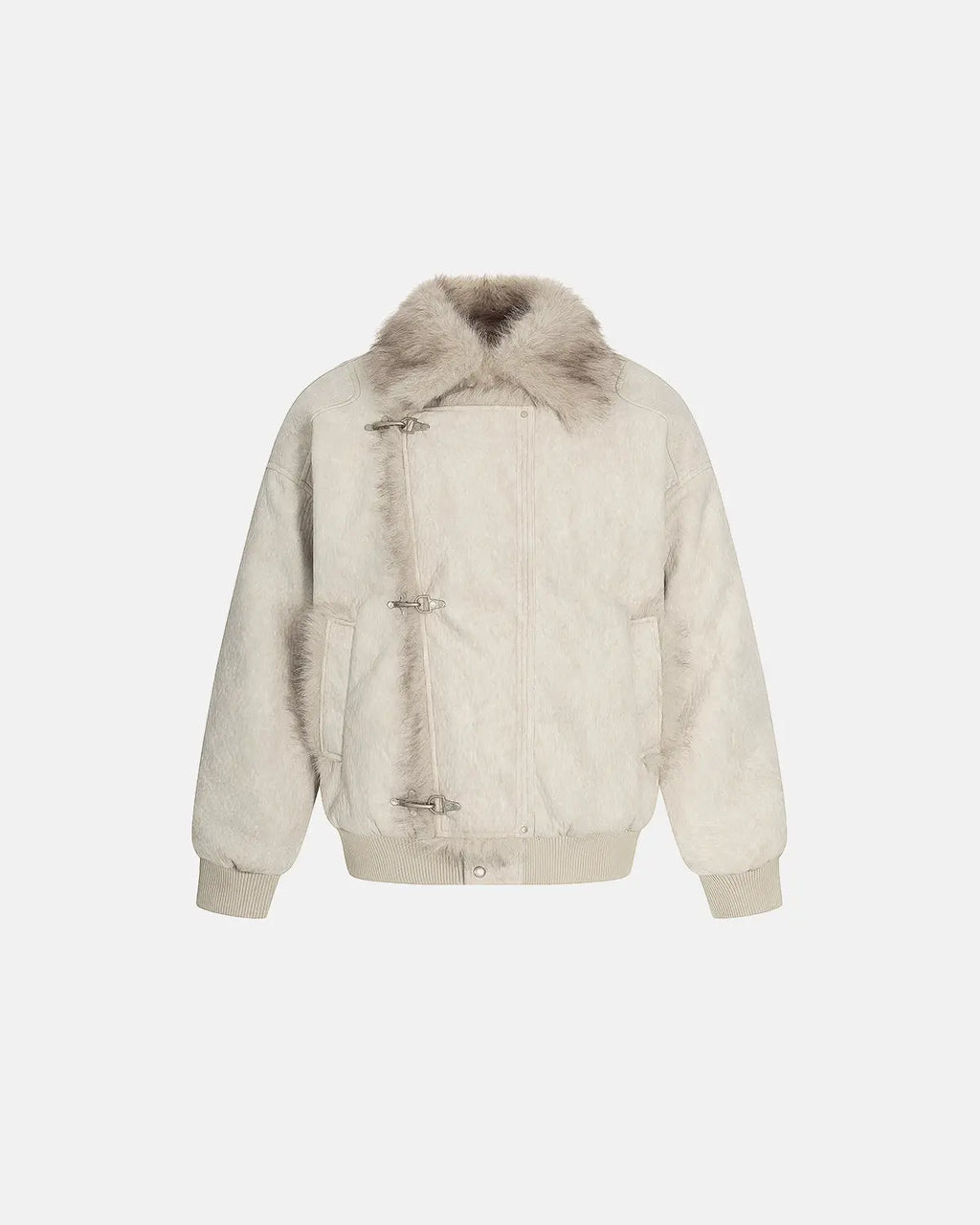 Slanted Clasp Fireman Padded Jacket | Inflation Streetwear