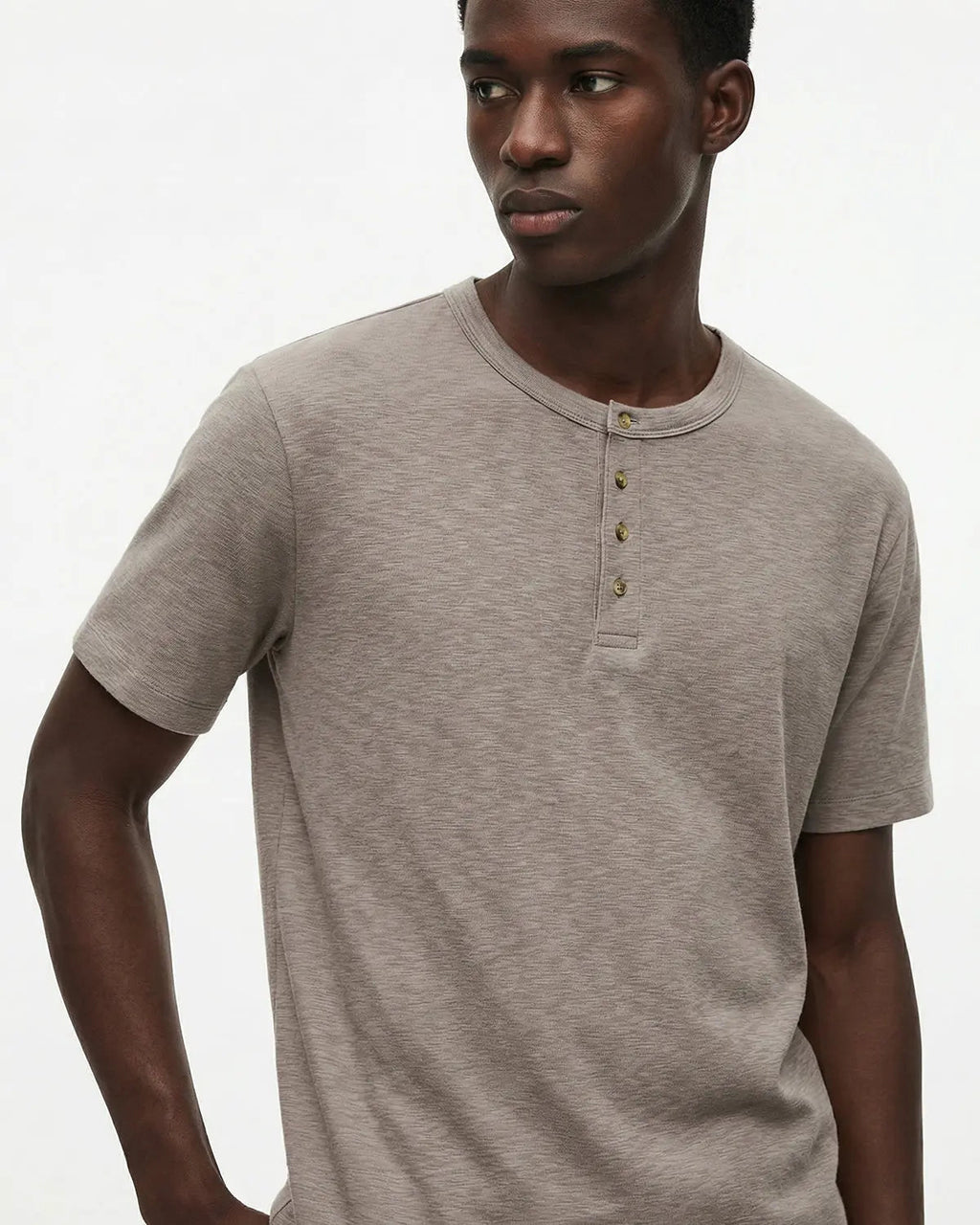 Old Money Relaxed Henley T-Shirt | Inflation Streetwear