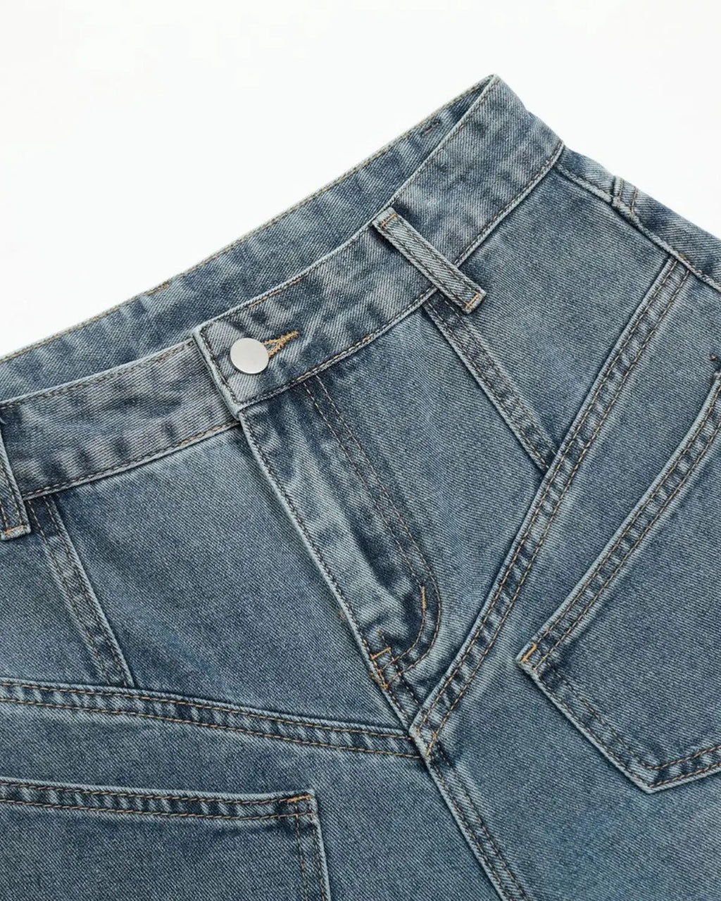 Multi Pockets Baggy Barrel Jeans | Inflation Streetwear
