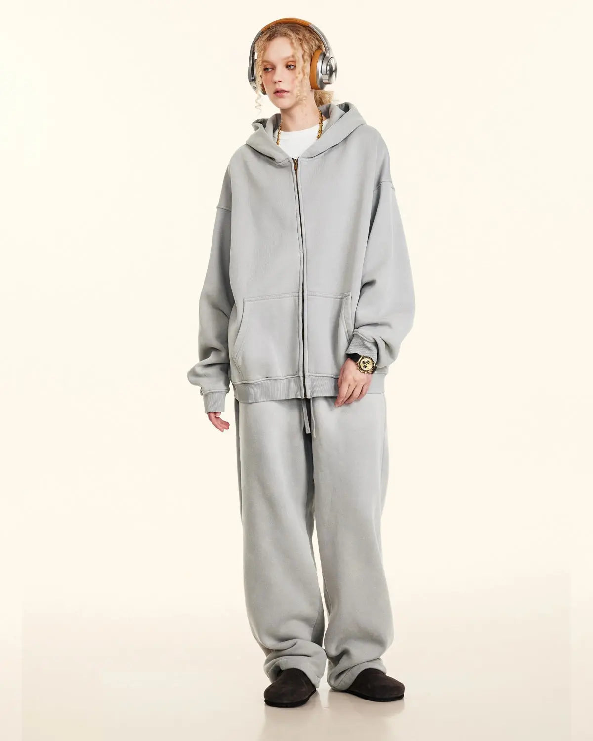 Straight-Leg Acid Wash Sweatpants | Inflation Streetwear