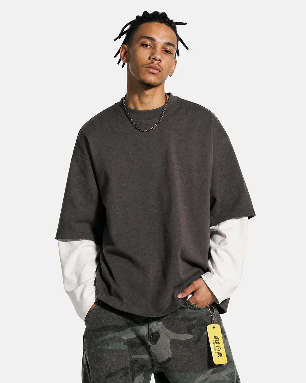 Color Block Long Sleeve Tees | Inflation Streetwear