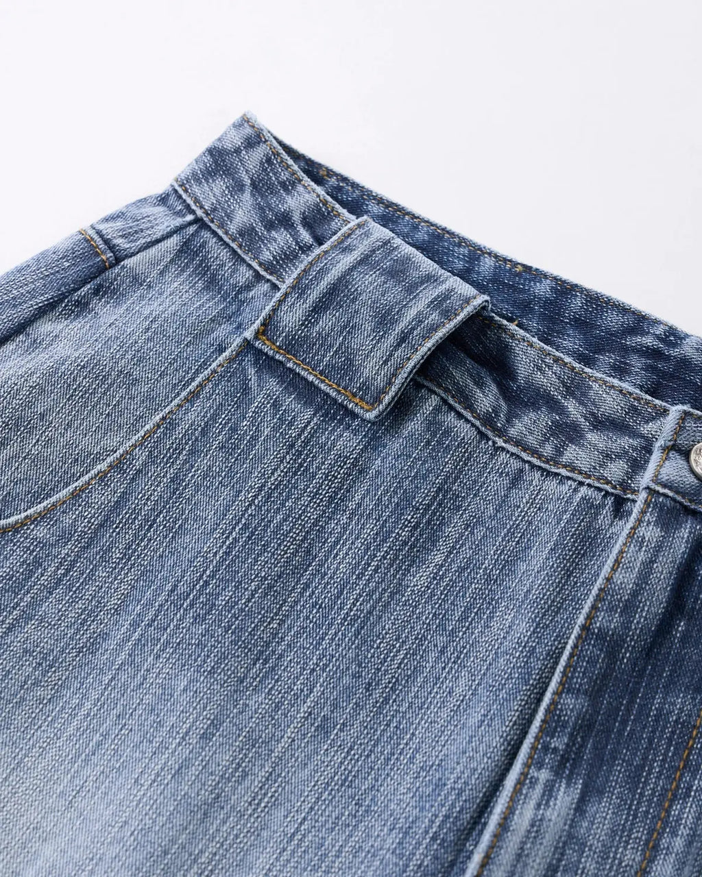 Bamboo Weave Barrel Jeans | Inflation Streetwear