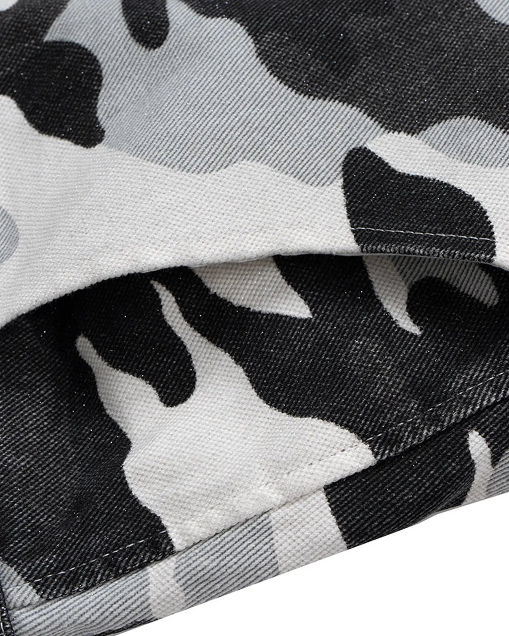 Glitter Camo Cargo Longline Shorts | Inflation Streetwear