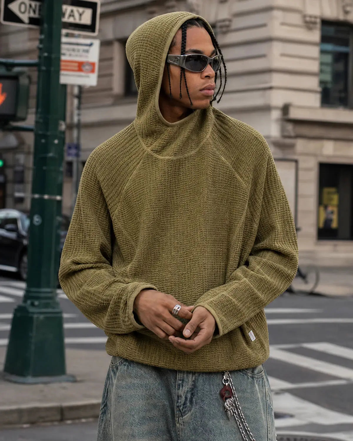 Thermolite® Lightweight Grid Texture Hoodies | Inflation Streetwear