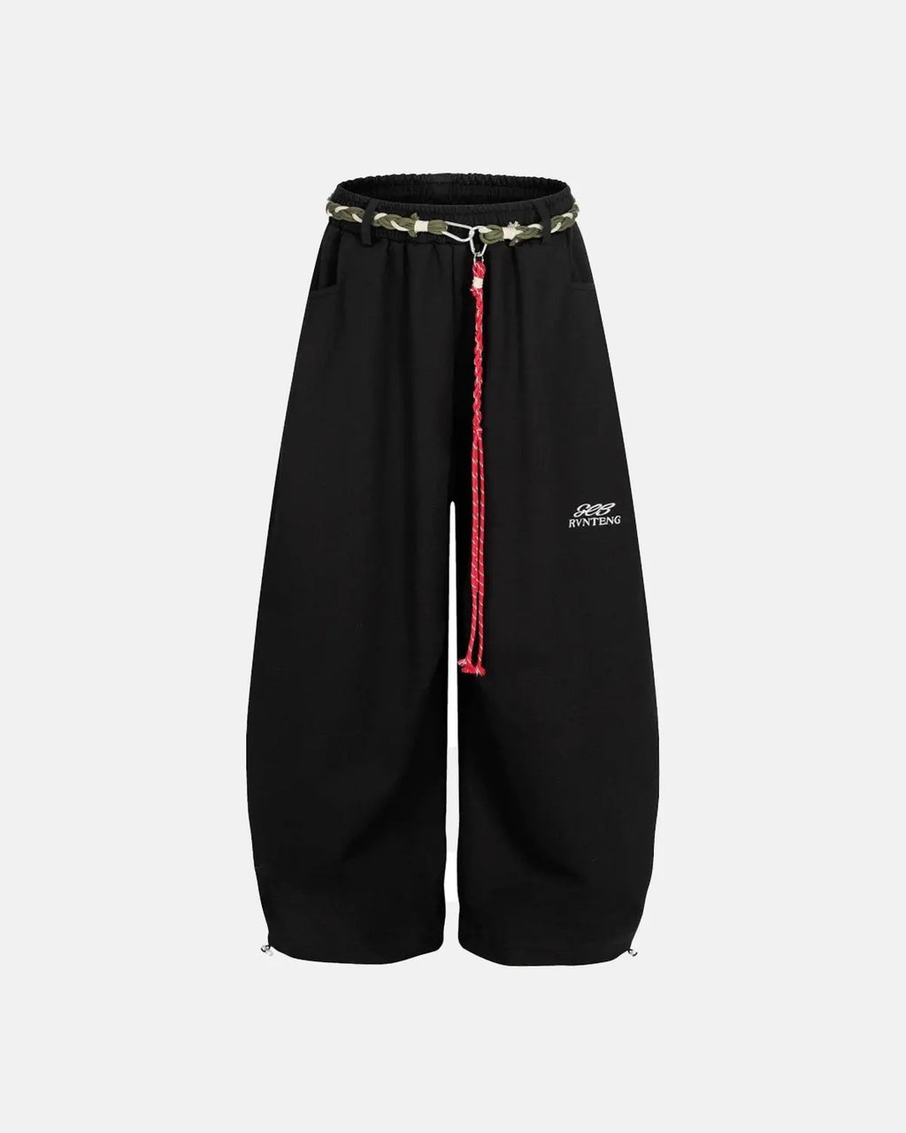 Baggy Wide Leg Sweatpants with Waistband | Inflation Streetwear