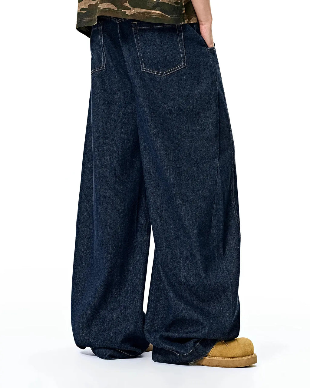 Raw Washed Barrel Jeans | Inflation Streetwear