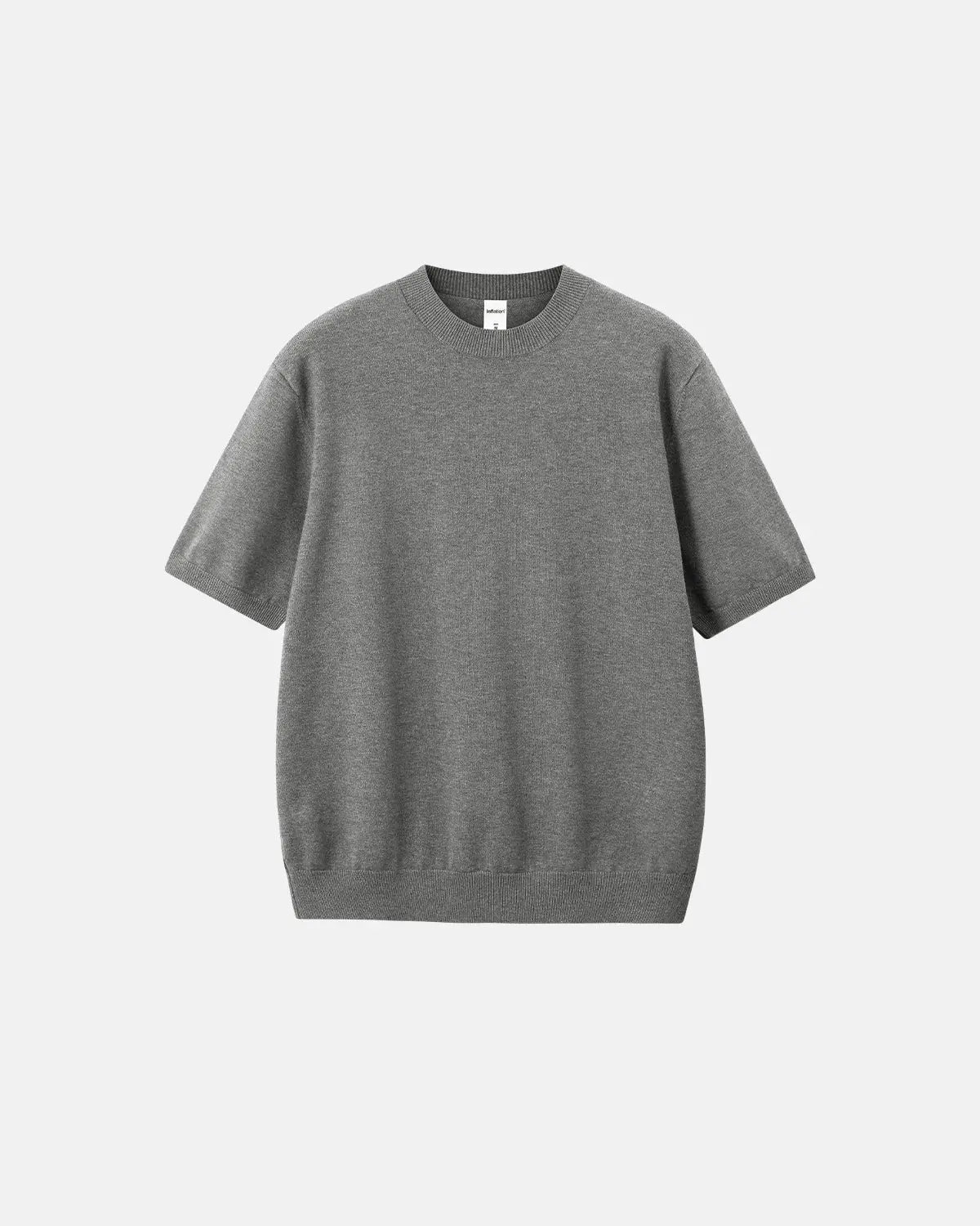 Knitwear Short-sleeved Crewneck Sweater | Inflation Streetwear