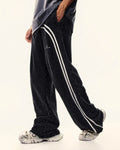 Washed Ribbon Wide Leg Sweatpants | Inflation Streetwear
