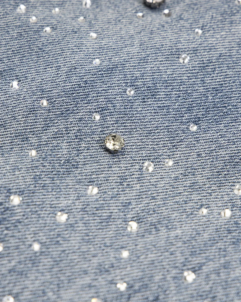 Studded Rhinestone Baggy Jeans | Inflation Streetwear