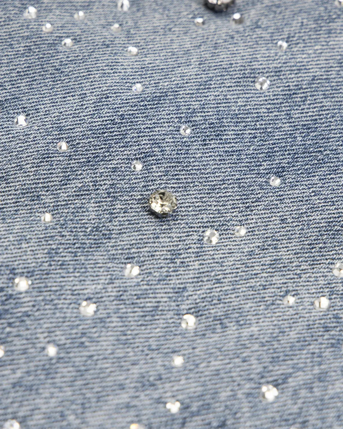 Studded Rhinestone Baggy Jeans | Inflation Streetwear