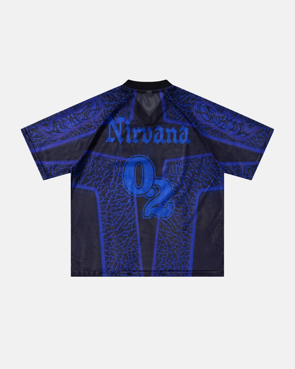 Tribal Pattern Mesh Jersey | Inflation Streetwear