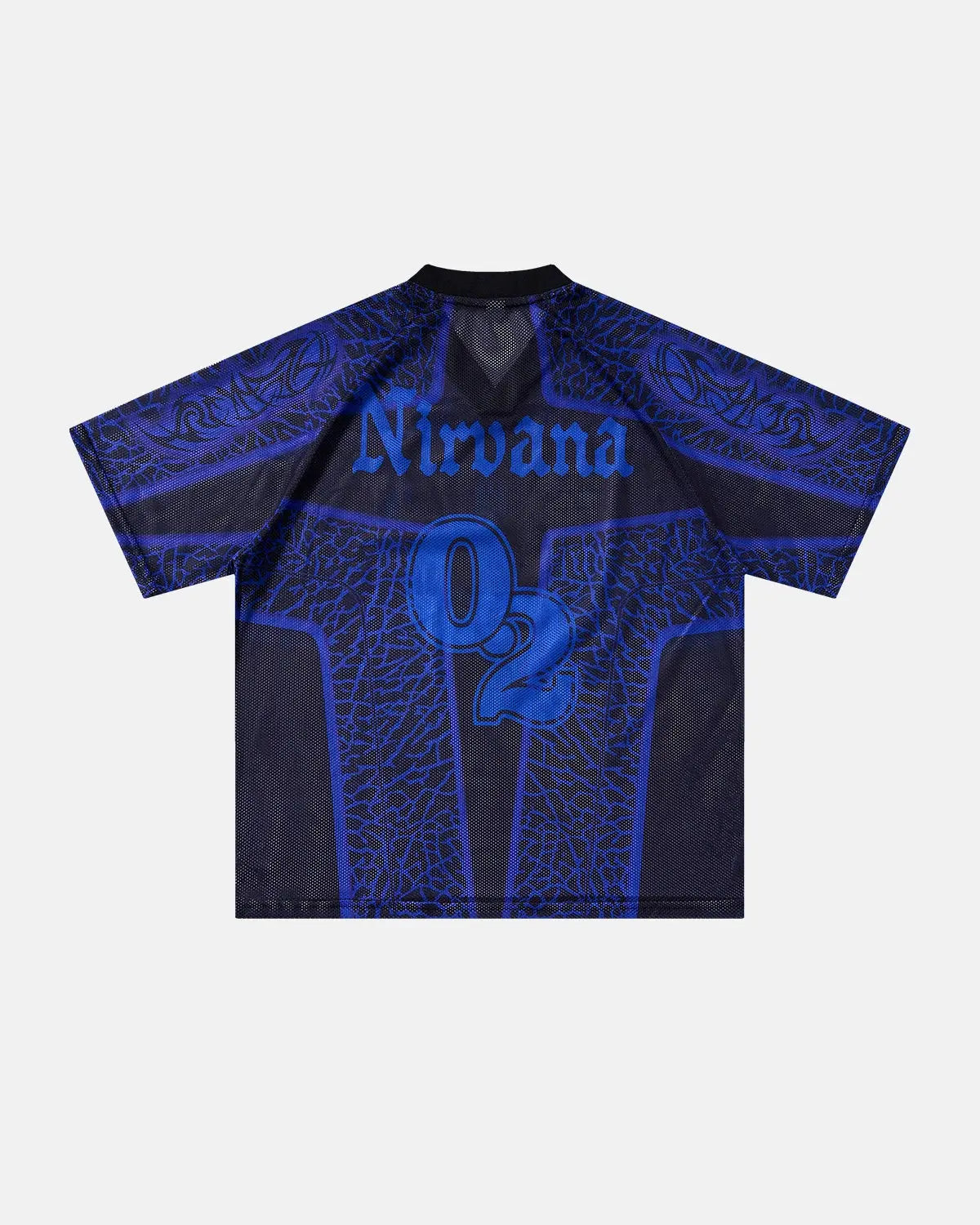 Tribal Pattern Mesh Jersey | Inflation Streetwear