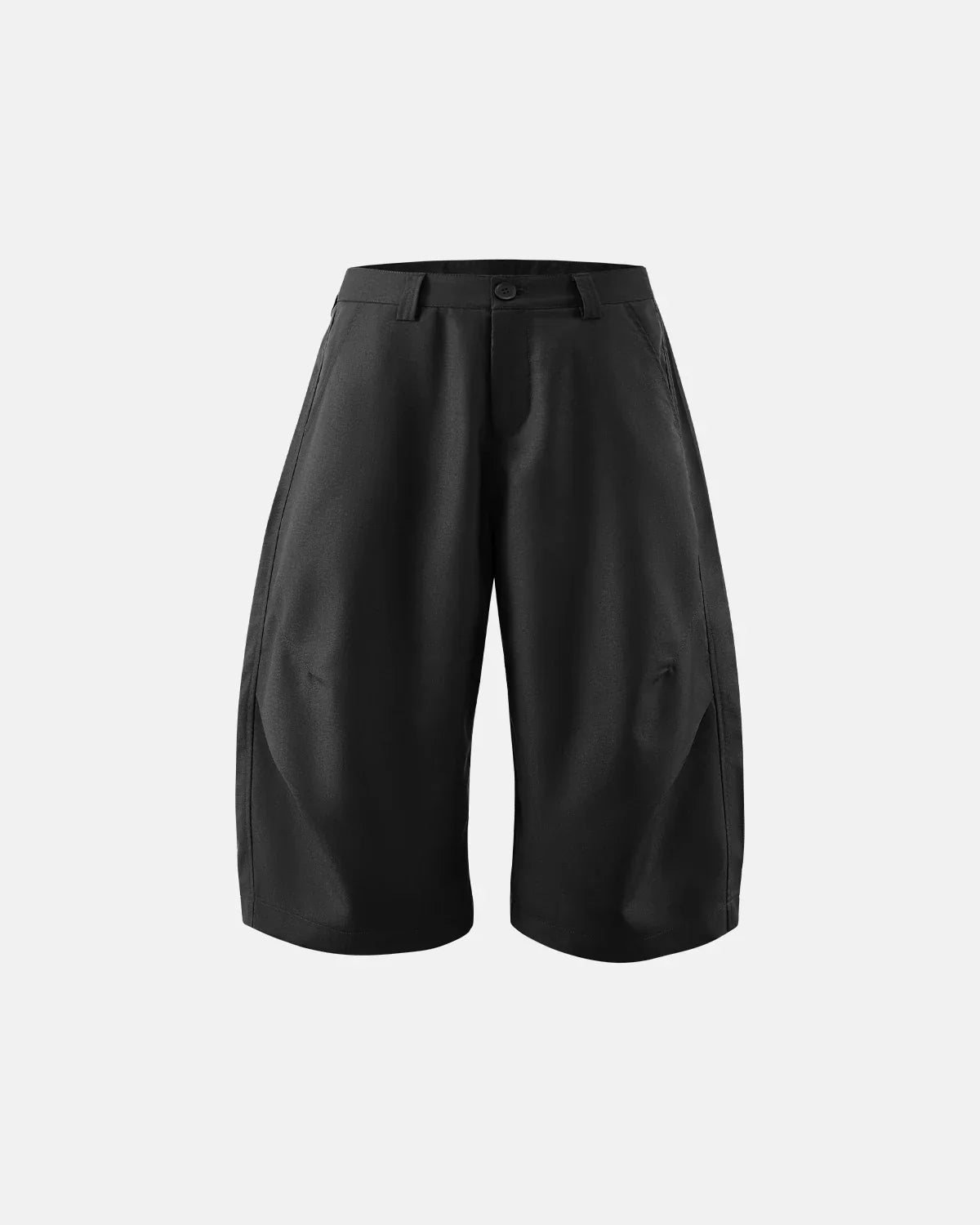 Pleated Barrel Tailored Bermuda Shorts | Inflation Streetwear