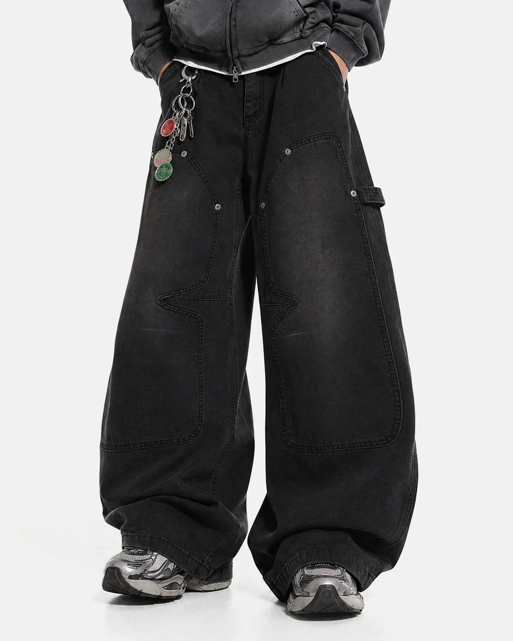 Washed Barrel Cargo Pants | Inflation Streetwear