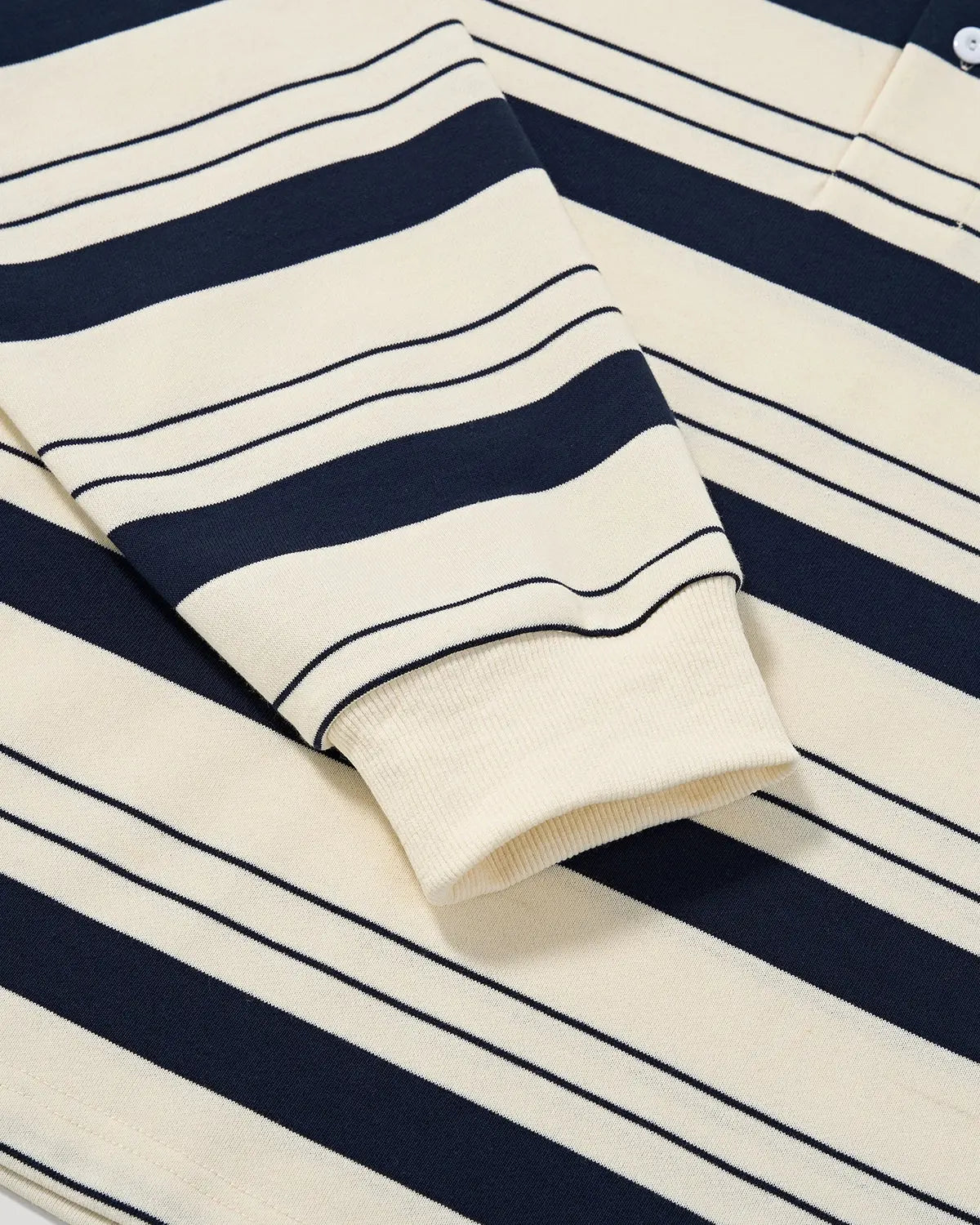 Striped Rugby Polo Shirt | Inflation Streetwear