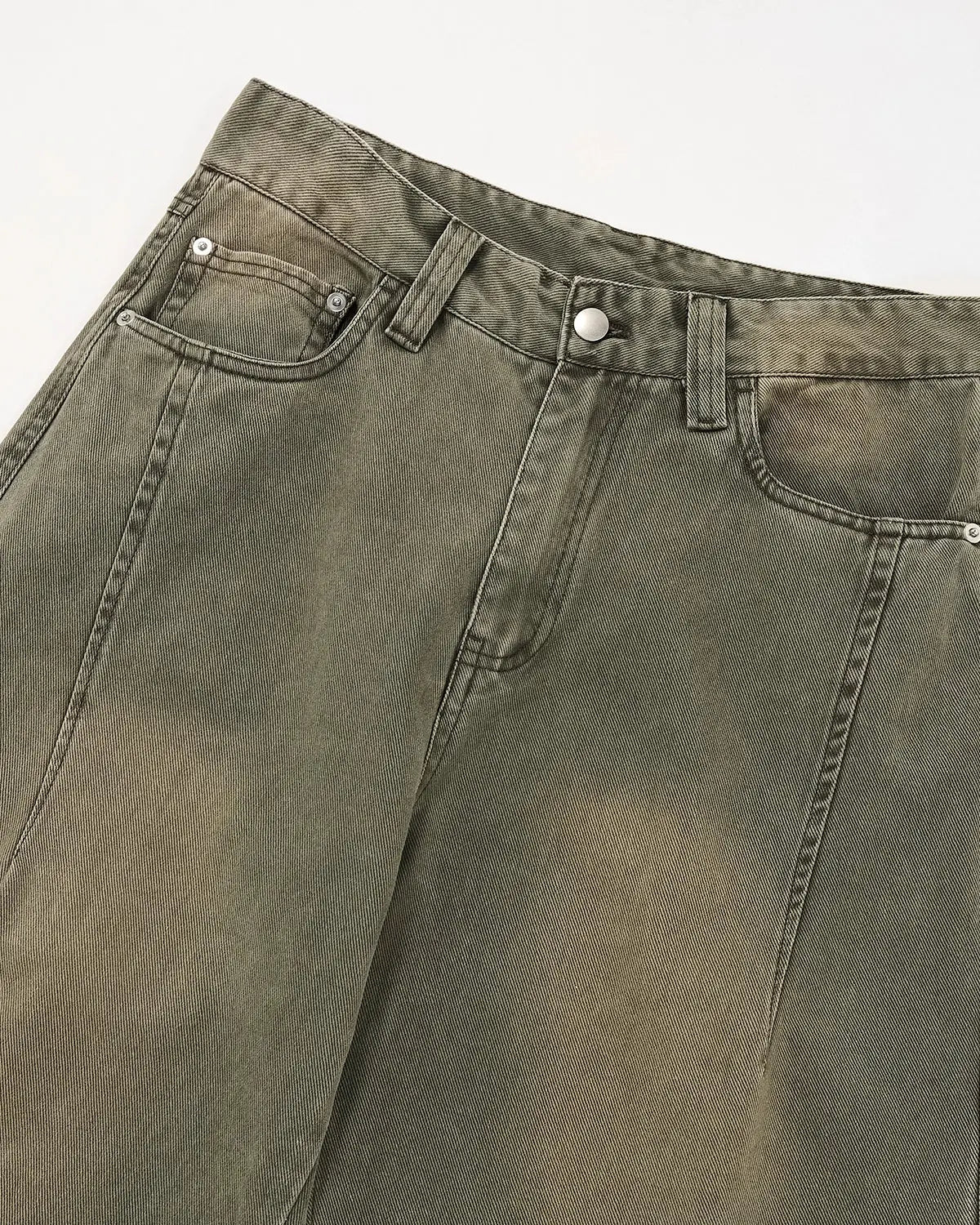 Retro Acid Wash Baggy Cargo Pants | Inflation Streetwear