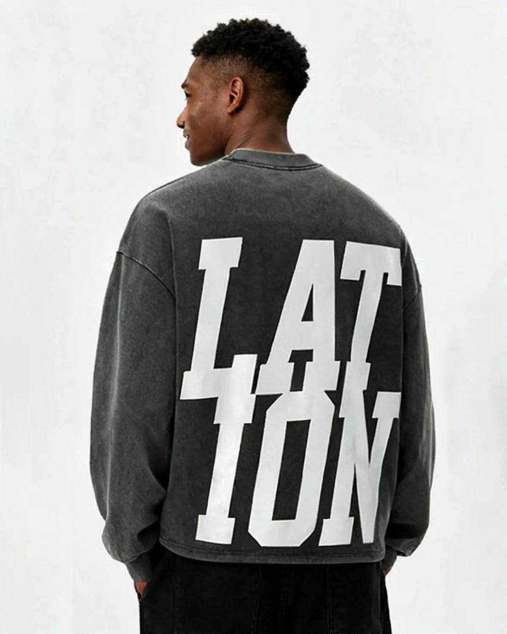 Reflective Logo Acid Wash Tees | Inflation Streetewear