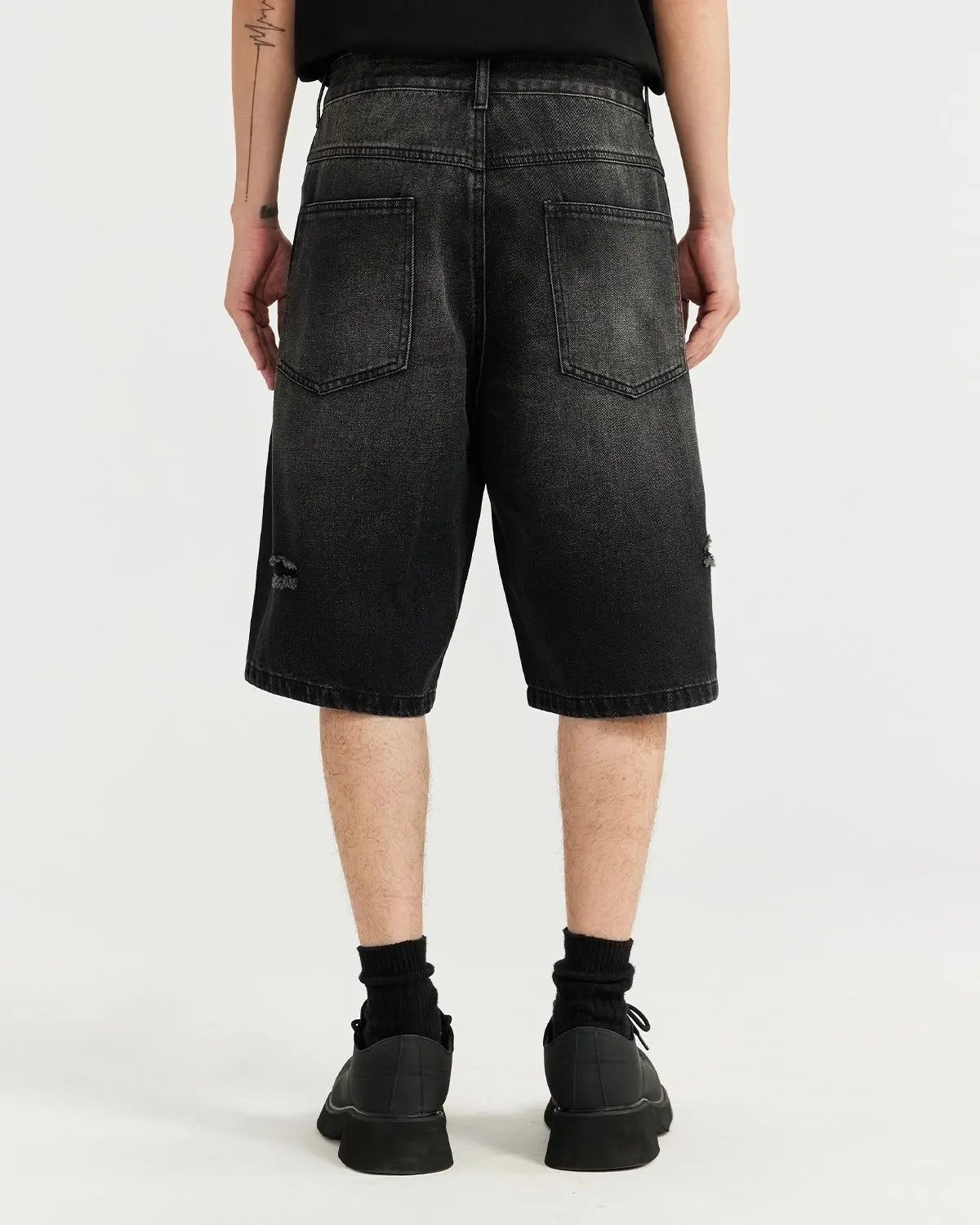 Vintage Ripped Washed Jorts | Inflation Streetwear