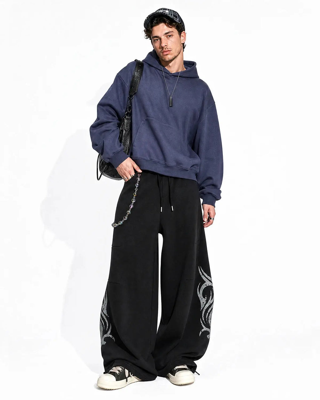Washed Distressed Barrel Sweatpants | Inflation Streetwear