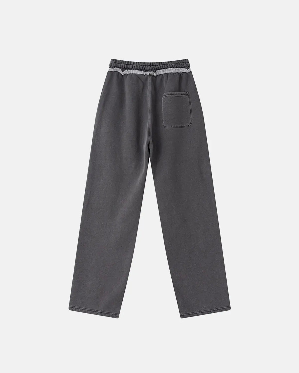 Wash Patchwork Straight Leg Sweatpants | Inflation Streetwear