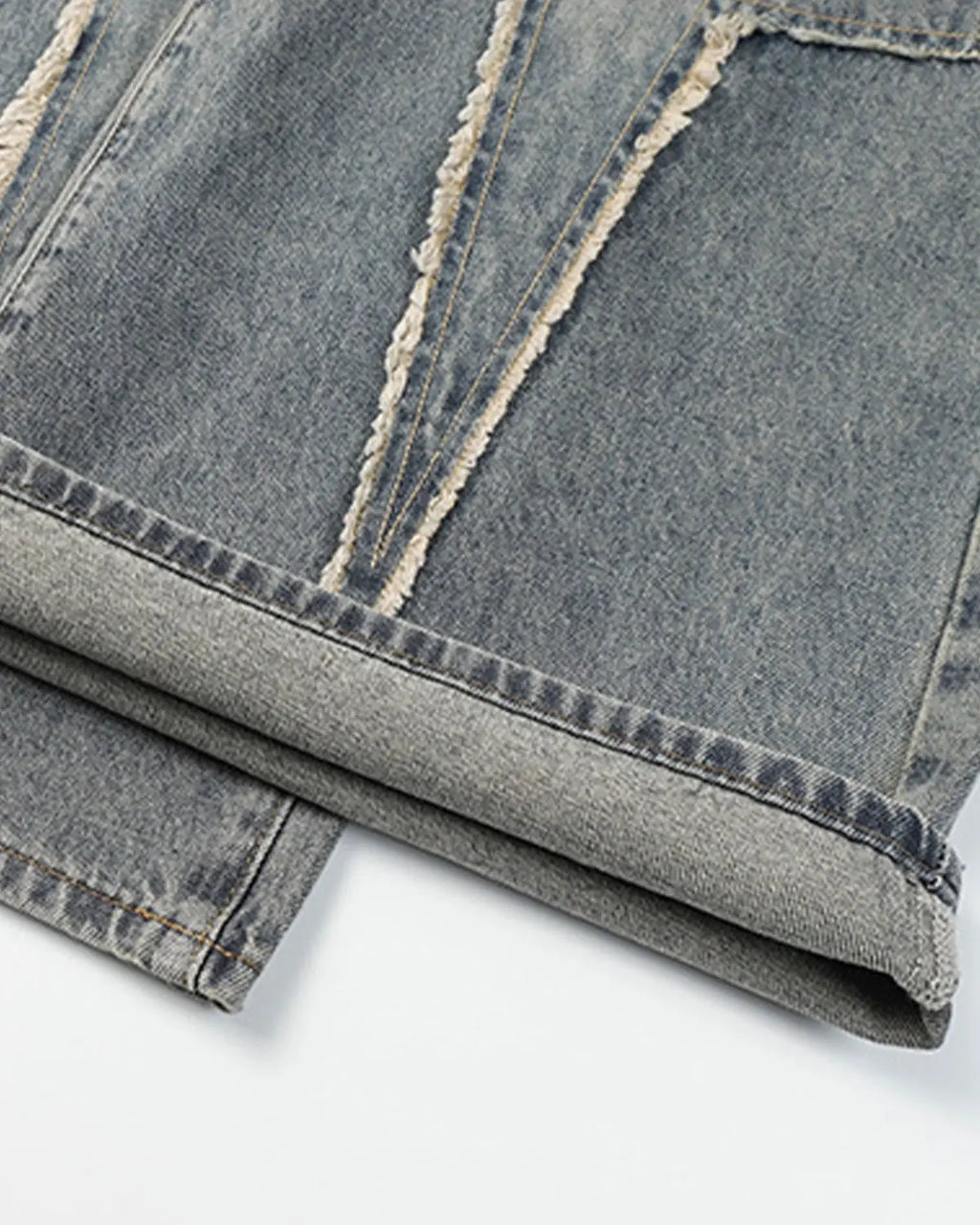 Star Patched Baggy Jeans | Inflation Streetwear