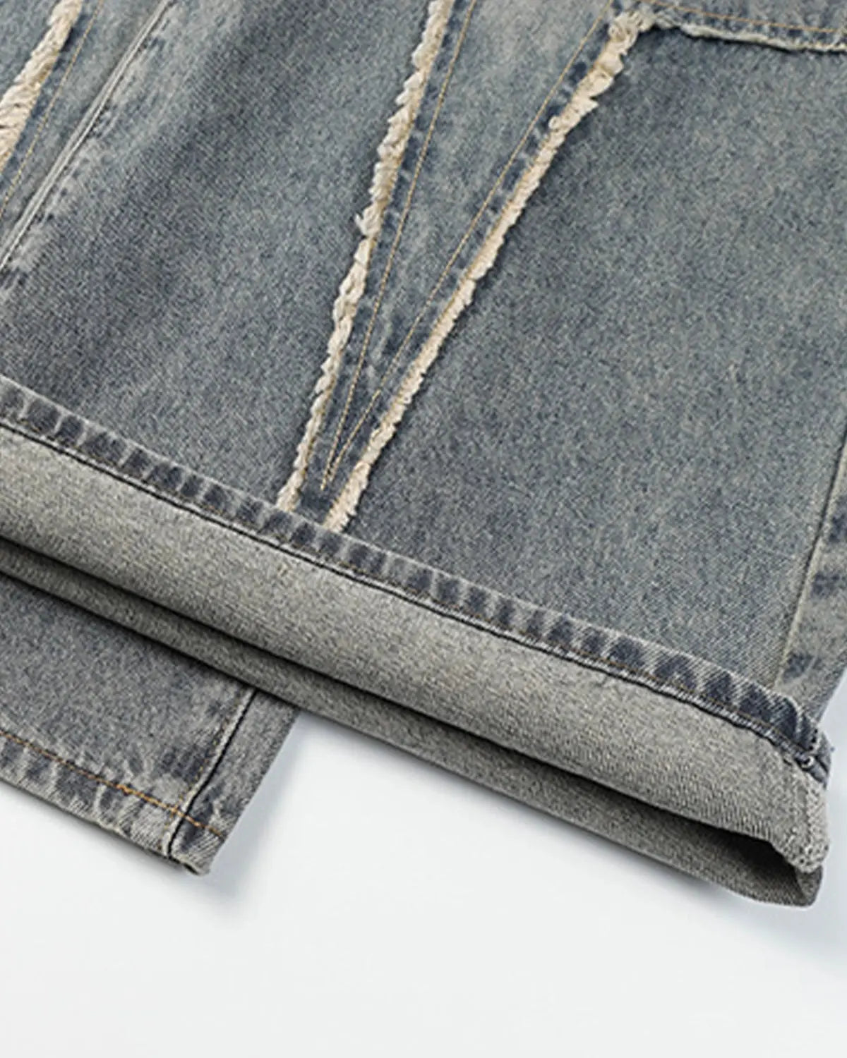 Star Patched Baggy Jeans | Inflation Streetwear