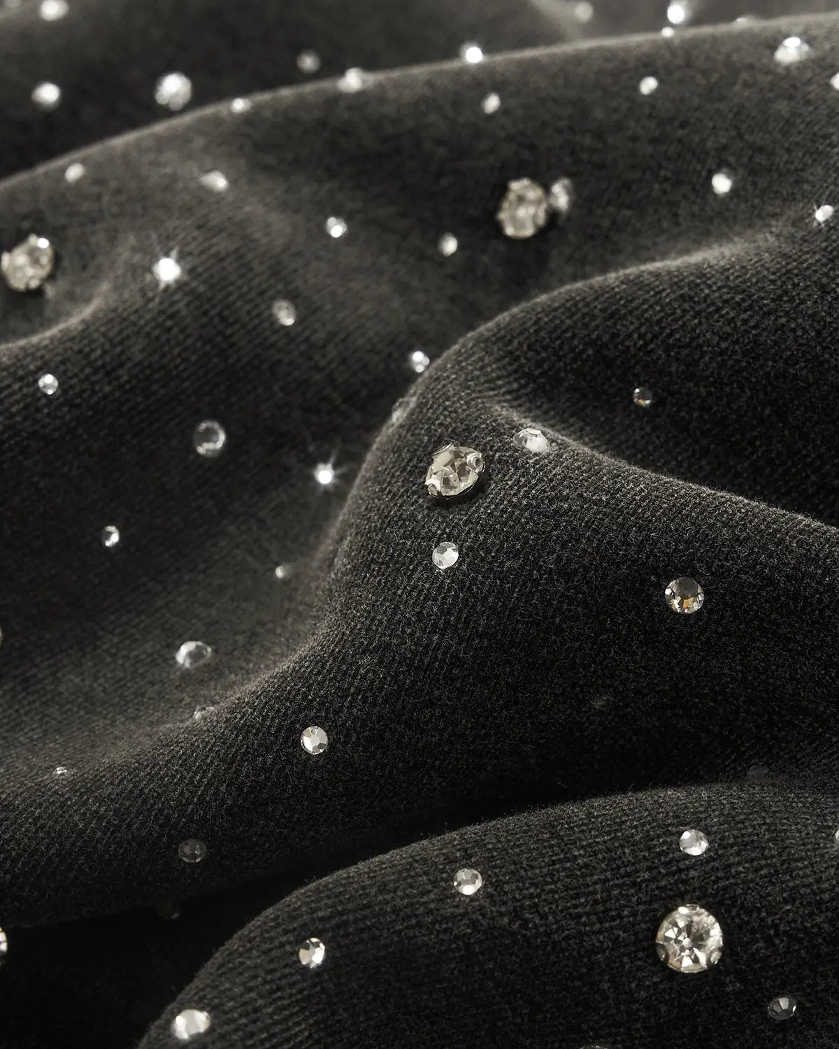 Distressed Washed Fleece Rhinestone Zip Up Hoodies | Inflation Streetwear