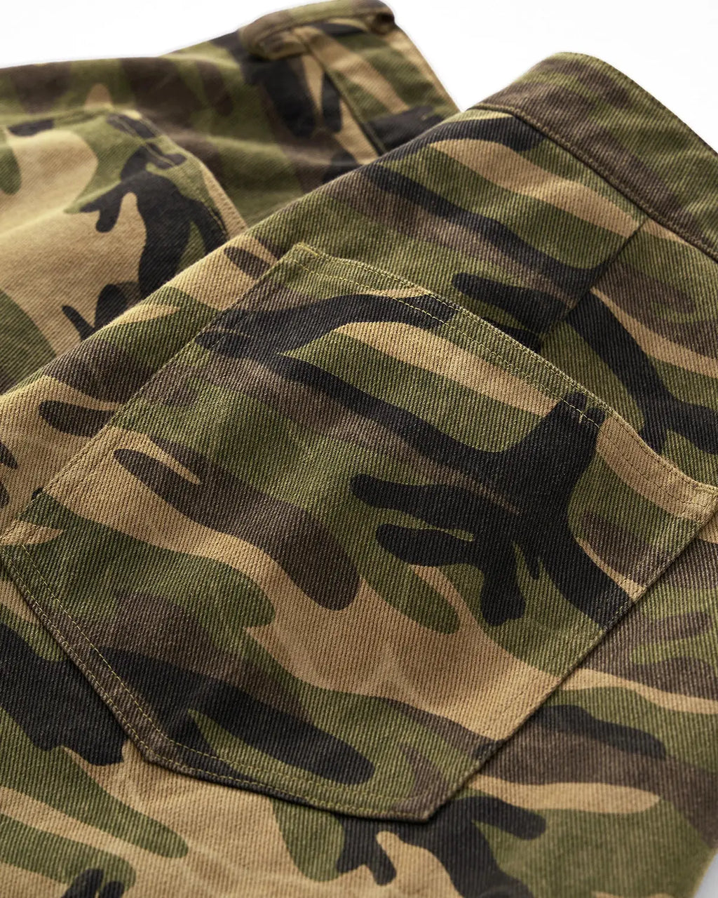 Camo Cargo Baggy Shorts | Inflation Streetwear