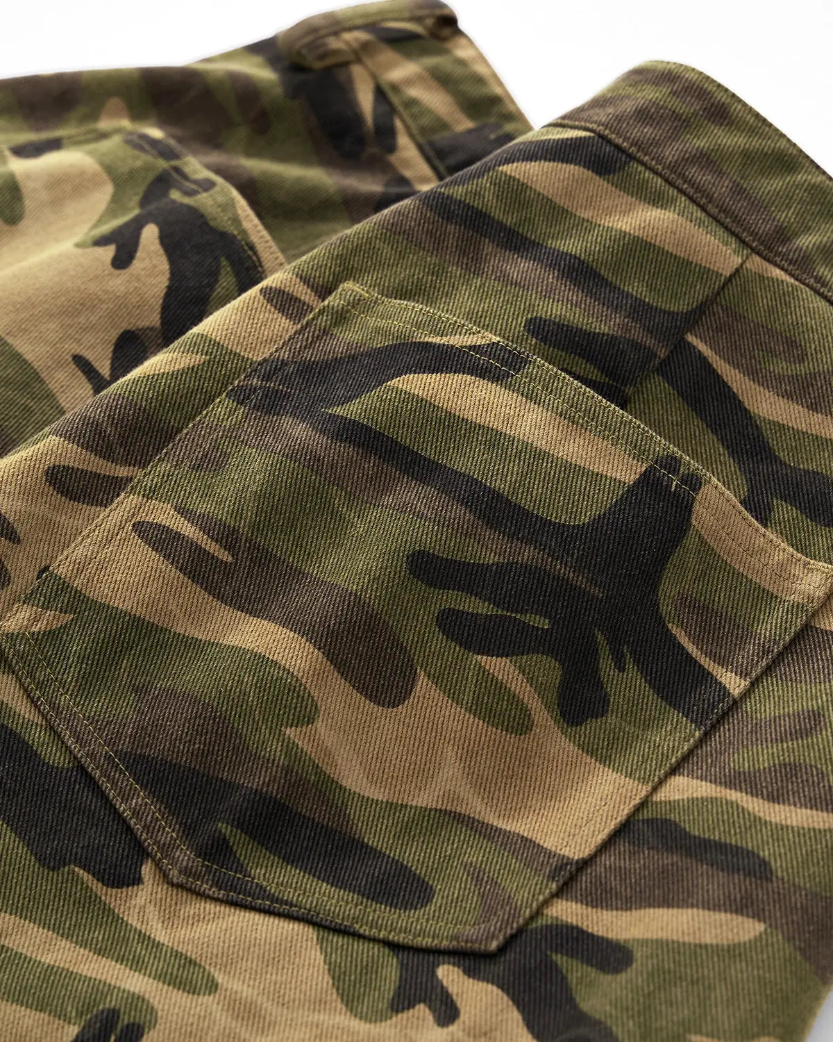 Camo Cargo Baggy Shorts | Inflation Streetwear