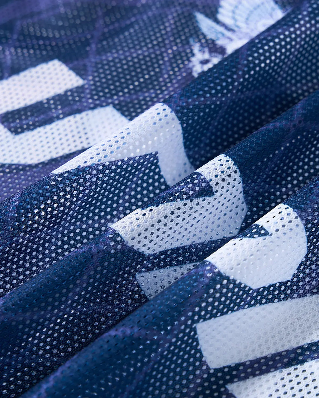 Geometric Pattern Mesh Jersey | Inflation Streetwear