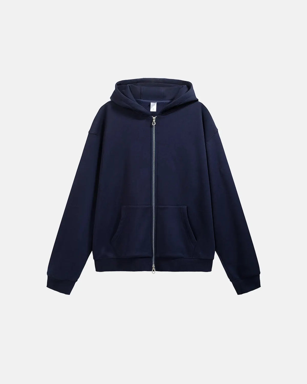 Fleece Zip-Up Oversized Hoodies | Inflation Streetwear