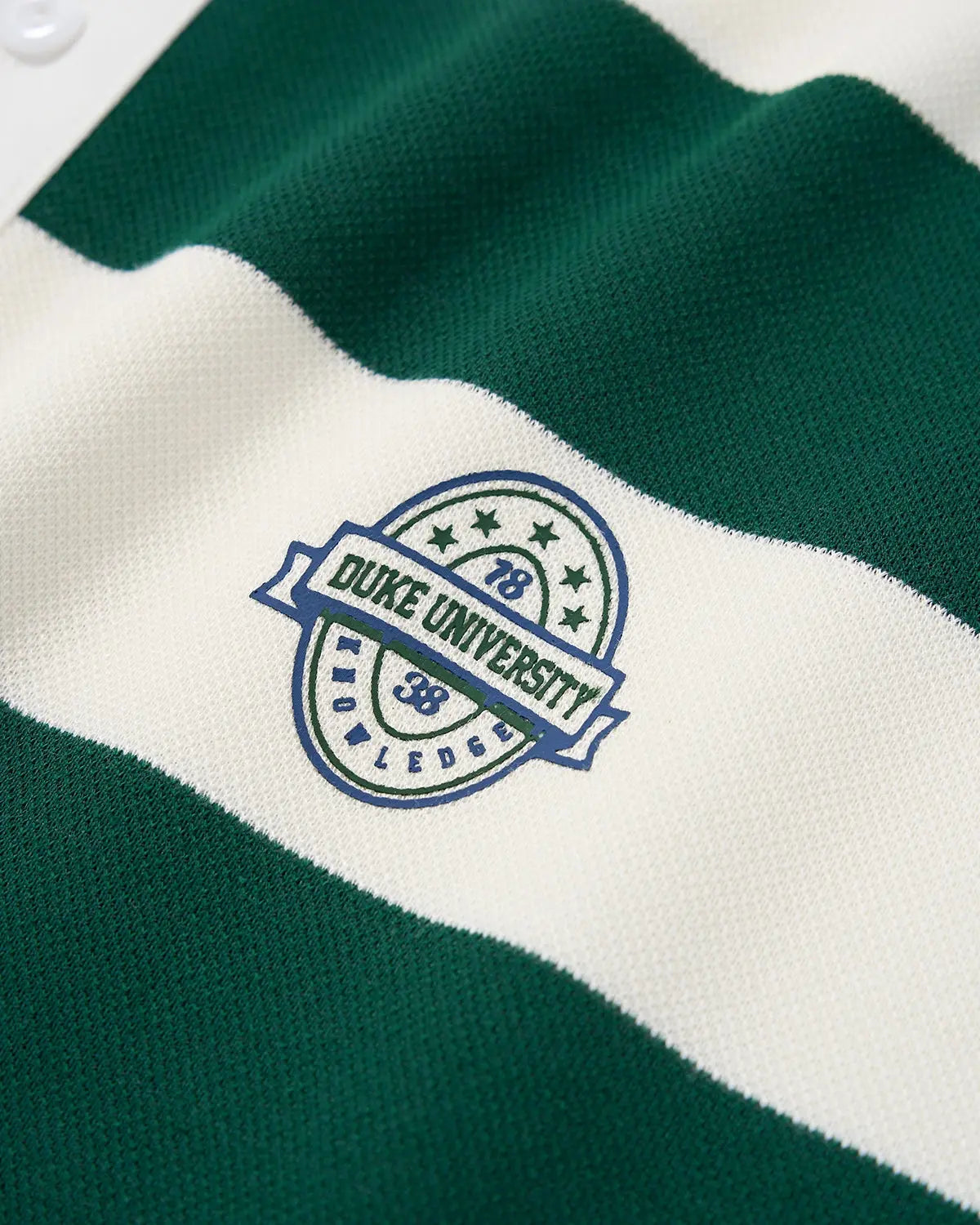 Green Rugby Polo Shirt | Inflation Streetwear