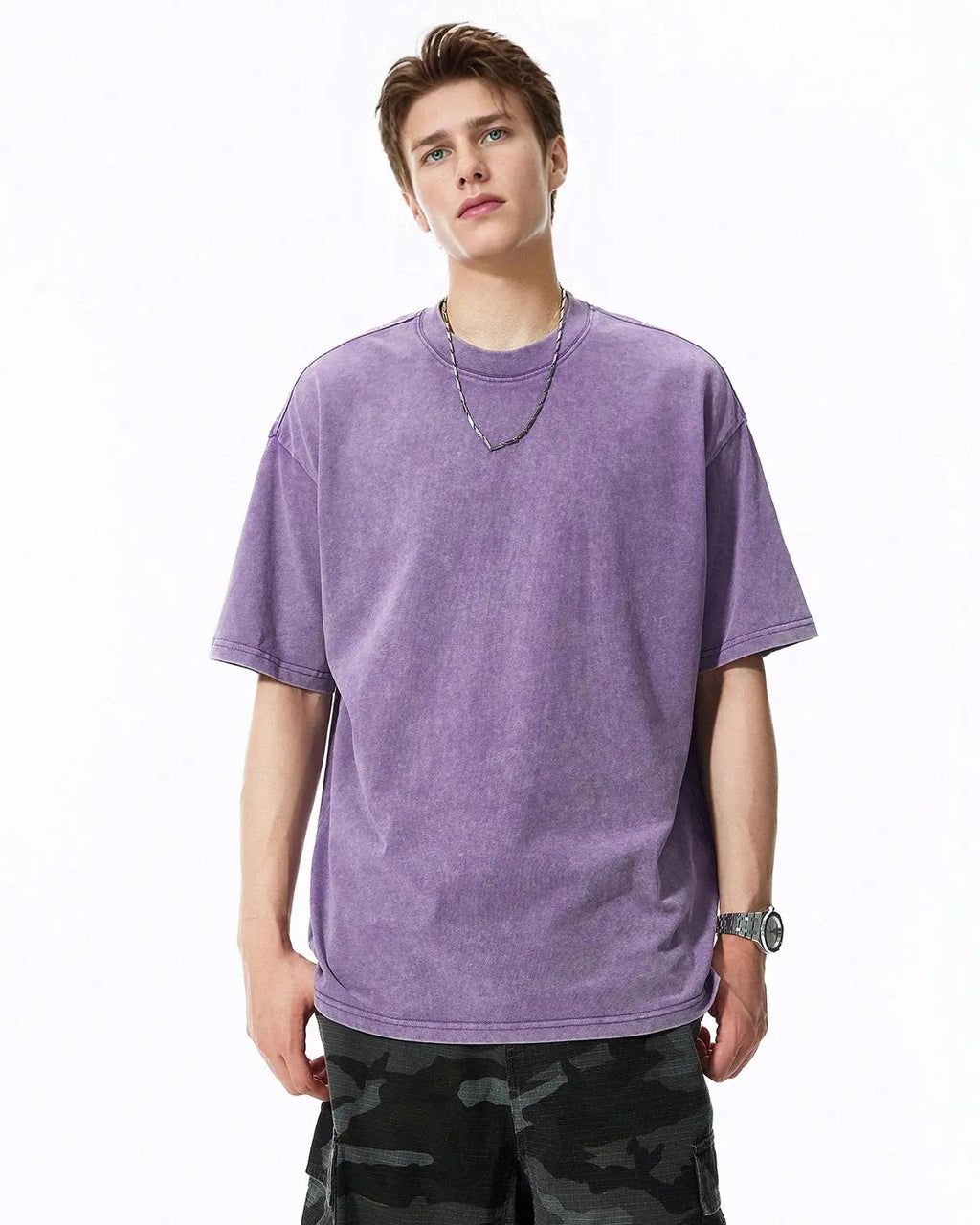Snow Flakes Wash Tees | Inflation Streetwear