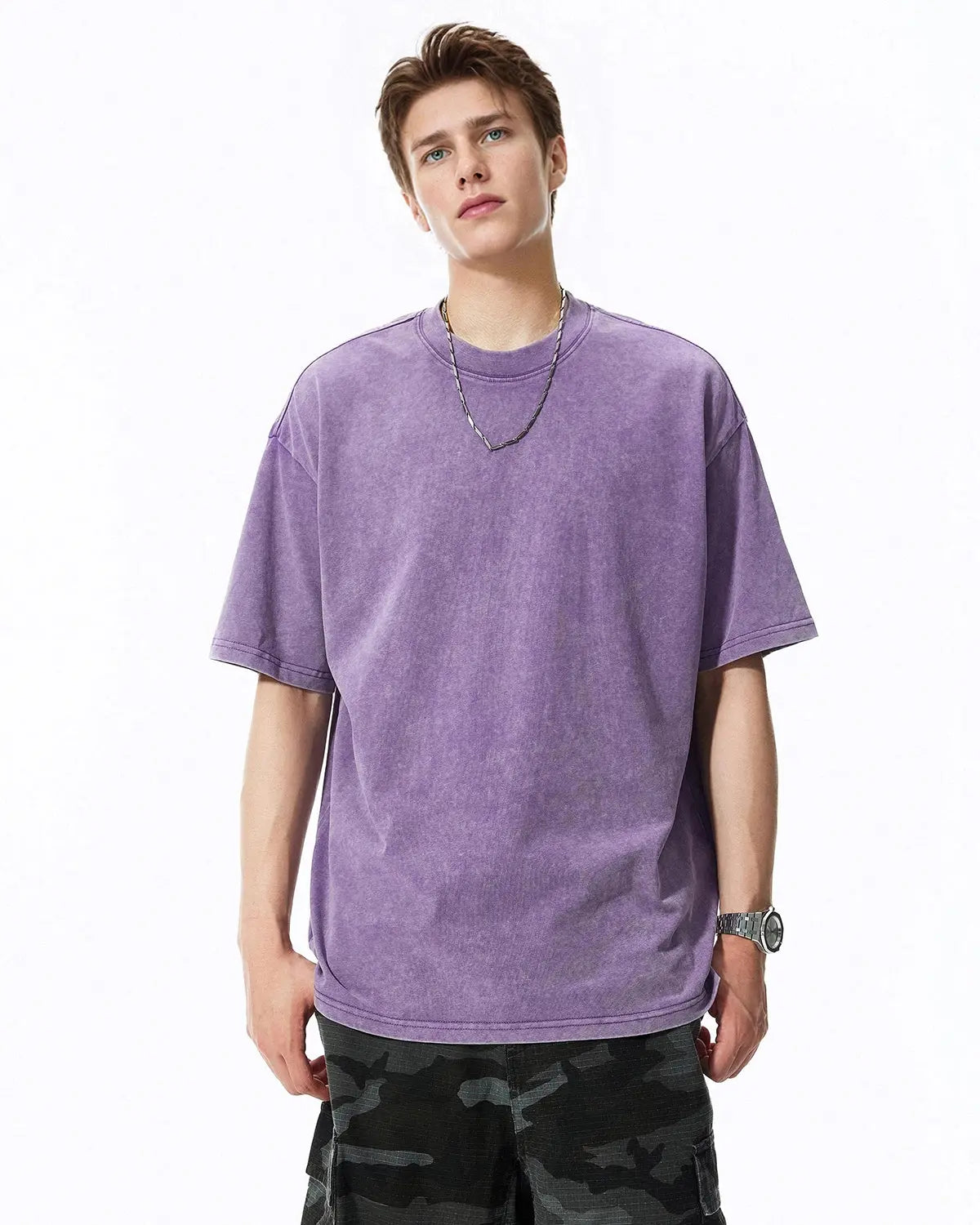 Snow Flakes Wash Tees | Inflation Streetwear