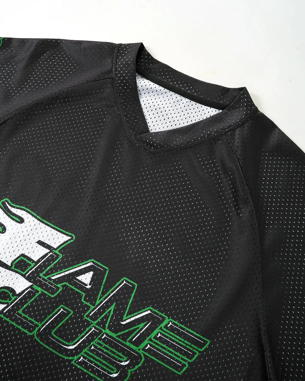 Flame Print Mesh Tees | Inflation Streetwear