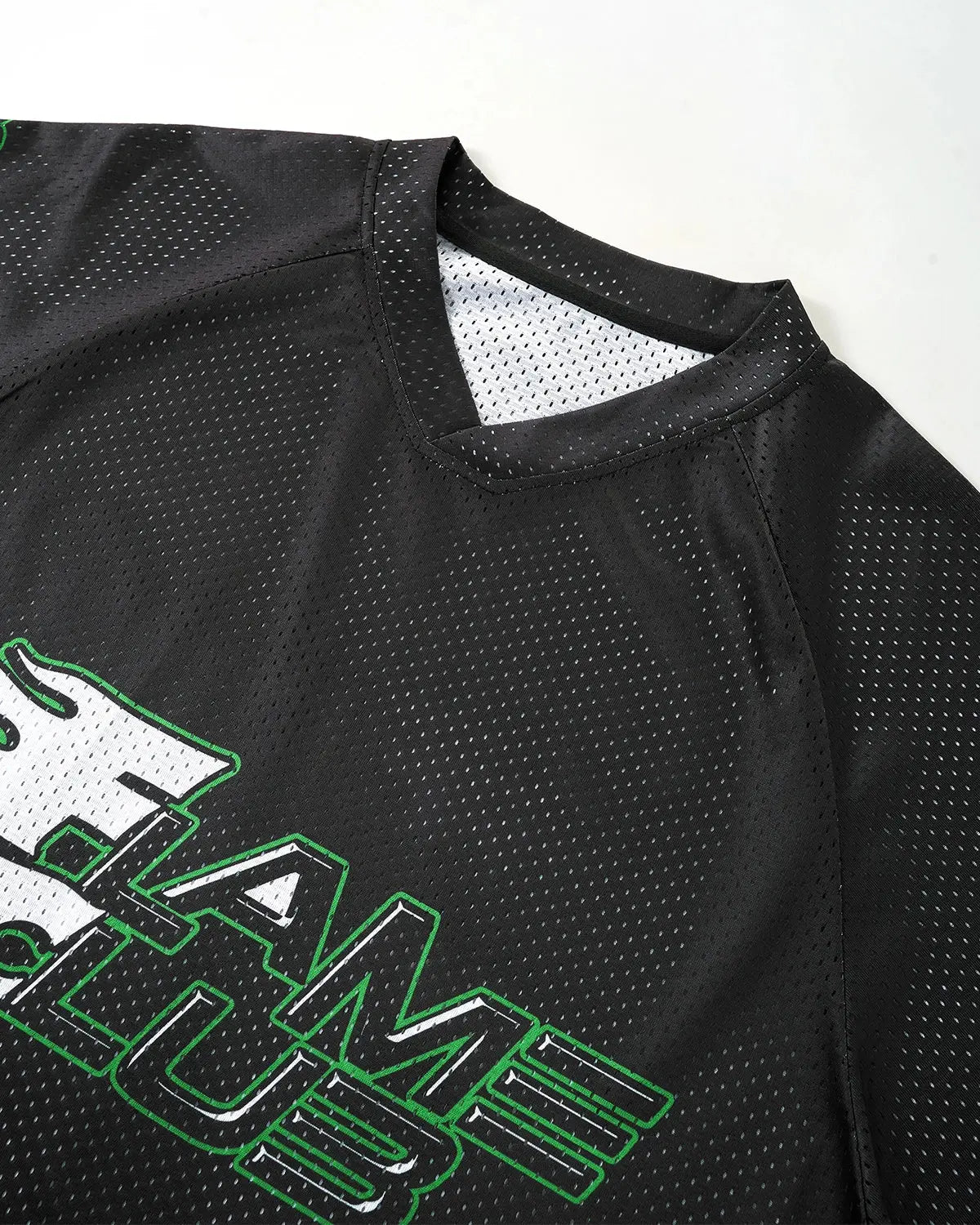 Flame Print Mesh Tees | Inflation Streetwear