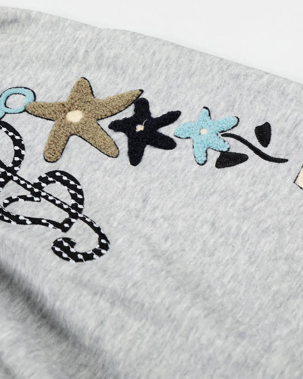 Applique Baggy Sweatpants | Inflation Streetwear