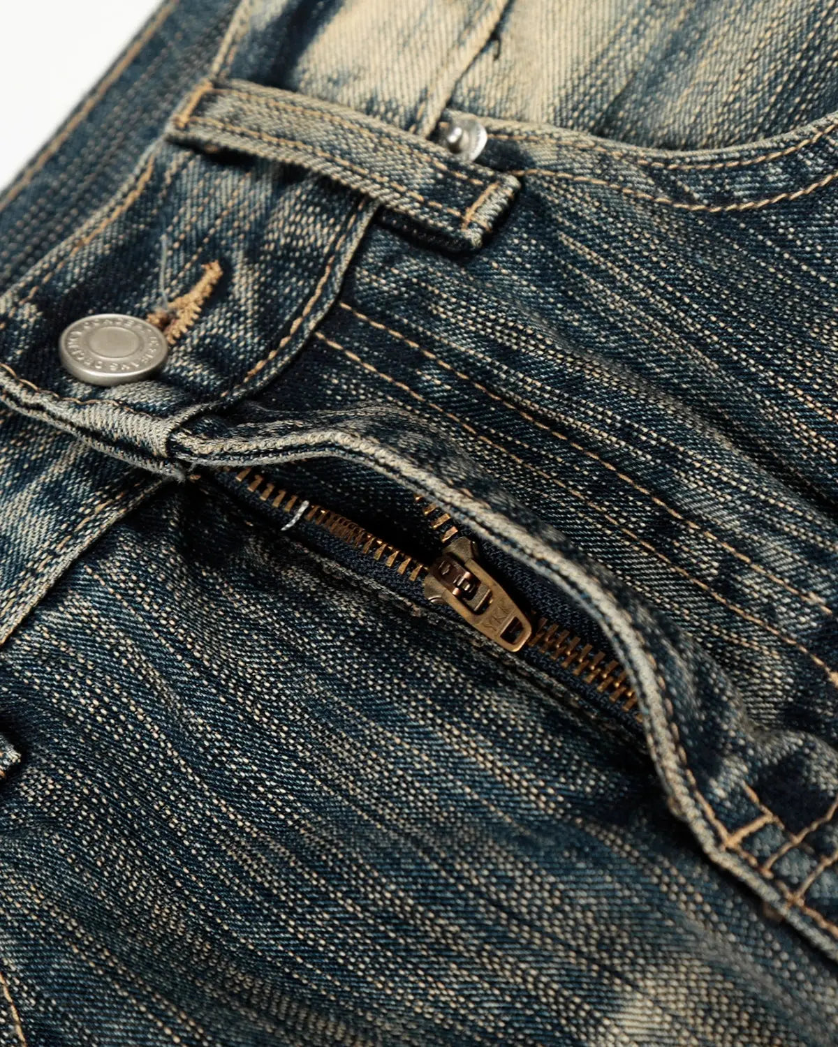 Bamboo Weave Barrel Baggy Jeans | Inflation Streetwear